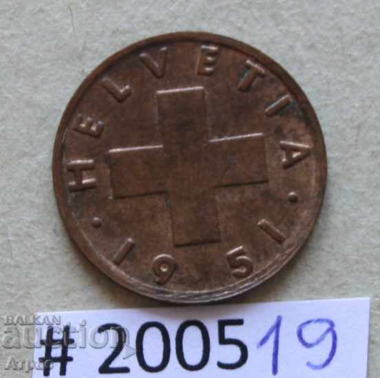 1 rappel 1951 Ελβετία με τιμή € 0.77 | 1.51 BGN 1 rappel 1951 Ελβετία με τιμή € 0.77 | 1.51 BGN