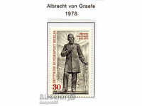 1978. Berlin. Albert von Graeff (1828-1870), medic.