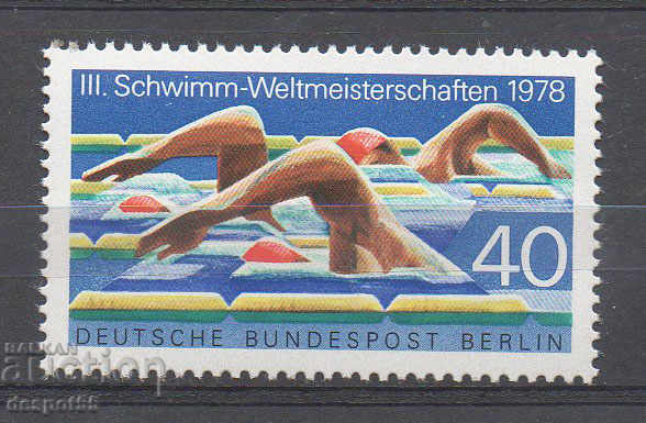 1978. Берлин. Световно първенство по плуване.