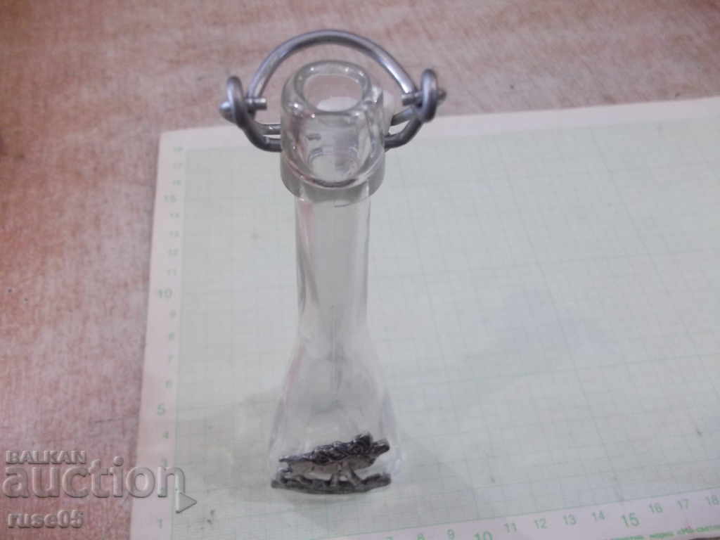 Шише с порцеланова клапа за затваряне и метална апликация - 5 Шише с порцеланова клапа за затваряне и метална апликация - 5