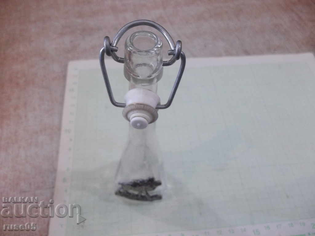 Шише с порцеланова клапа за затваряне и метална апликация - 6 Шише с порцеланова клапа за затваряне и метална апликация - 6