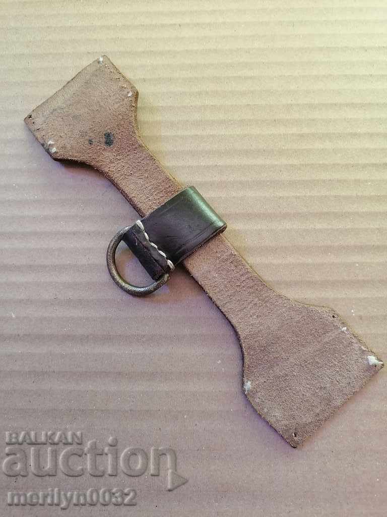 Belt strap with lock nut WW1 WW2 - 6 Belt strap with lock nut WW1 WW2 - 6