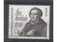 1979. Berlin. Moses Mendelssohn este un filosof.