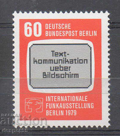 1979. Berlin. TV exhibition in Berlin.