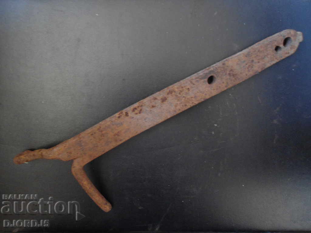 Auction Old wrought iron, latch, mandala, gate Auction Old wrought iron, latch, mandala, gate