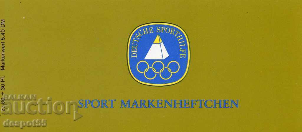 Auction 1981. Berlin. Sports. Carnet. Auction 1981. Berlin. Sports. Carnet.