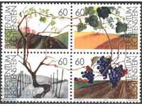 Чисти марки Флора Сезони на лозата 1994  от Лихтенщайн