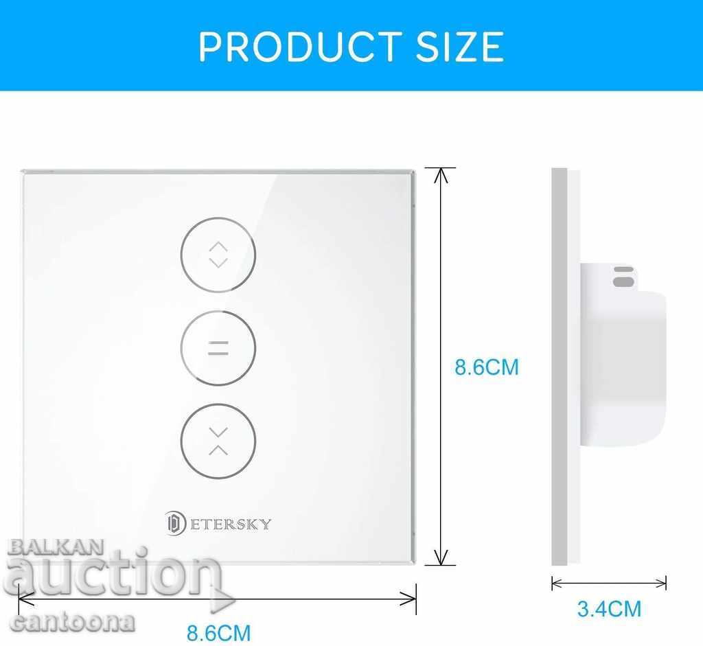 WiFi switch for curtain / roller blind / door, Alexa, Google Home with price 23.98 BGN | € 12.26