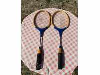 Rachete vechi de badminton