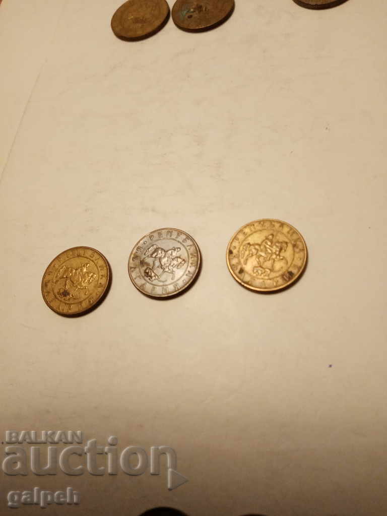 BULGARIA - 3 Complete LOTS 1997 - 9 pcs. - BGN 3 - 6 BULGARIA - 3 Complete LOTS 1997 - 9 pcs. - BGN 3 - 6