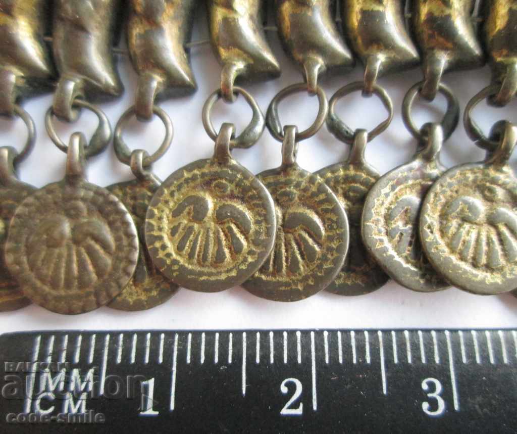 Old antique Revival women's jewelry head tremble with price 200.00 BGN | € 102.26