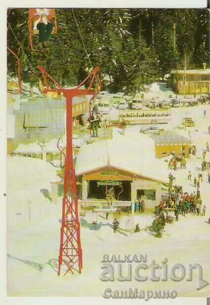 Card Bulgaria Borovets Lift 1**