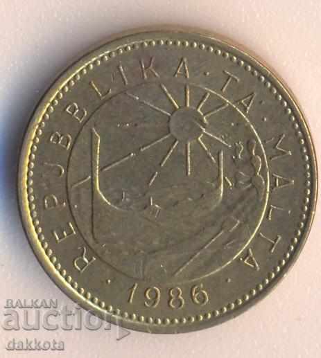 Μάλτα 1s 1986 με τιμή 1.00 BGN | € 0.51 Μάλτα 1s 1986 με τιμή 1.00 BGN | € 0.51