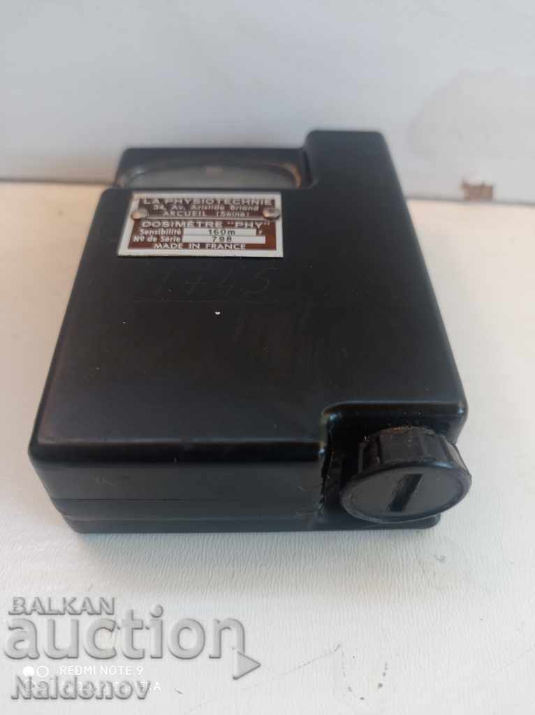 LA PHYSIOTECHNIE DOSIMETRE Измервателен уред за радиация с цена 150.00 лв. | € 76.69 LA PHYSIOTECHNIE DOSIMETRE Измервателен уред за радиация с цена 150.00 лв. | € 76.69