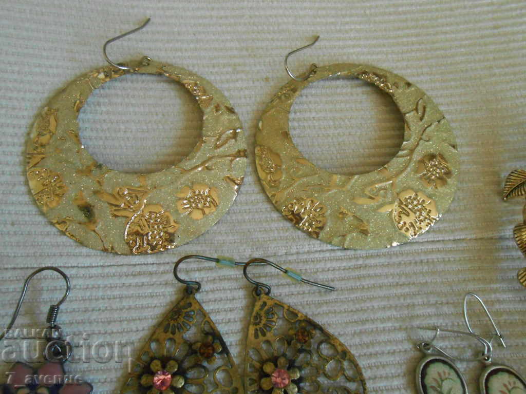 Auction LOT earrings earrings - interesting, see for yourself (6 pieces) Auction LOT earrings earrings - interesting, see for yourself (6 pieces)