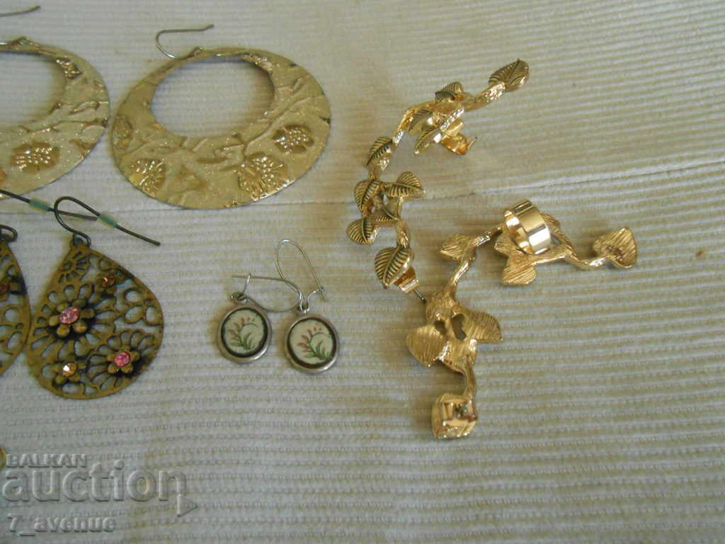 LOT earrings earrings - interesting, see for yourself (6 pieces) - 5 LOT earrings earrings - interesting, see for yourself (6 pieces) - 5
