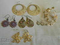 LOT earrings earrings - interesting, see for yourself (6 pieces)