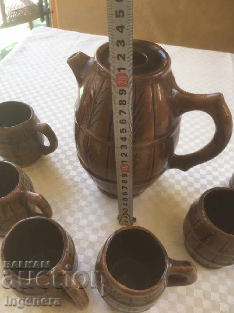 CERAMICS SERVICE KANA BURE GLASS GLASS with price 19.00 BGN | € 9.71 CERAMICS SERVICE KANA BURE GLASS GLASS with price 19.00 BGN | € 9.71