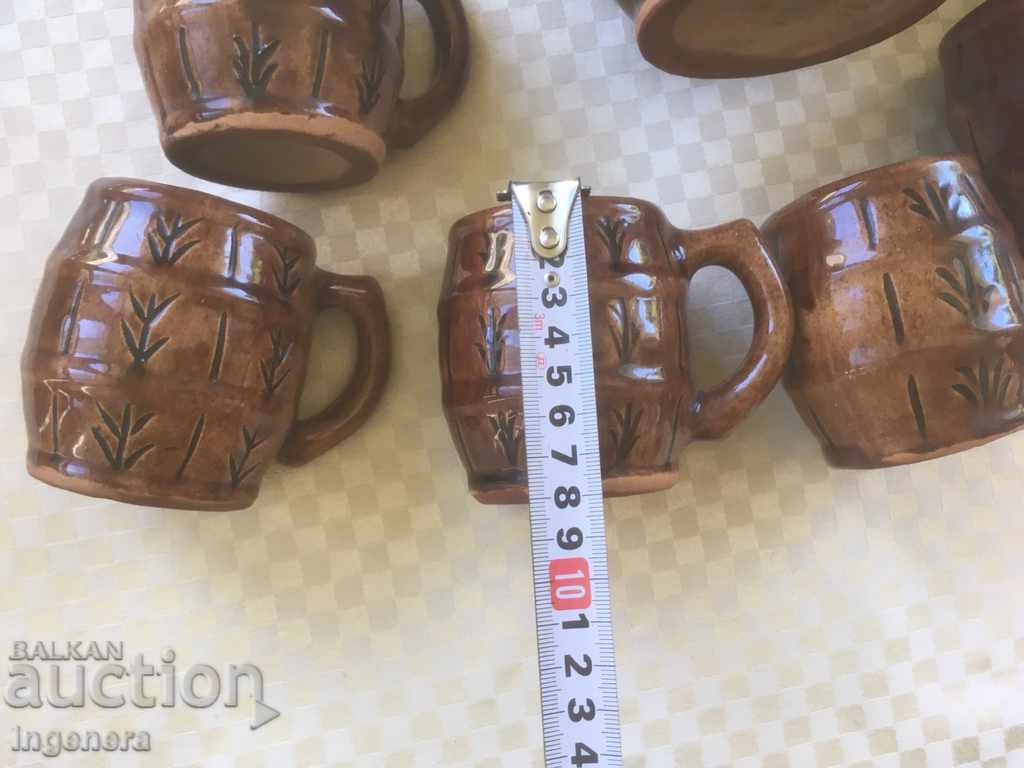 CERAMICS SERVICE KANA BURE GLASS GLASS - 5 CERAMICS SERVICE KANA BURE GLASS GLASS - 5