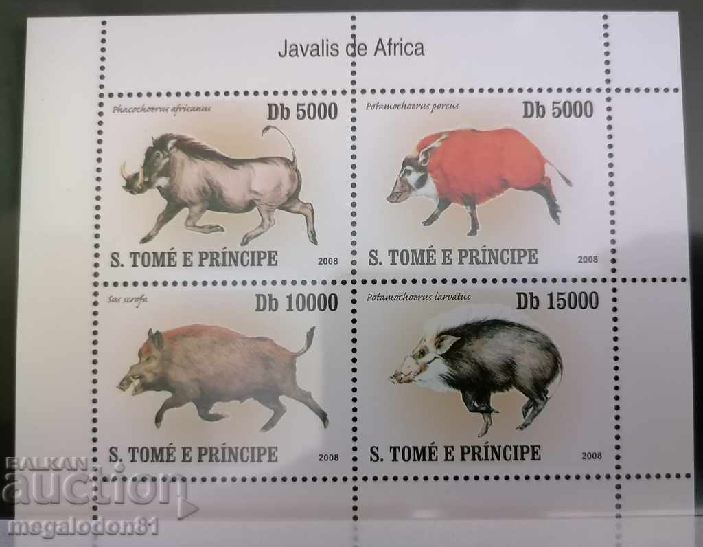 Το Σάο Τομέ είναι Πρίνσιπε - αφρικανική πανίδα με τιμή 25.00 BGN | € 12.78 Το Σάο Τομέ είναι Πρίνσιπε - αφρικανική πανίδα με τιμή 25.00 BGN | € 12.78