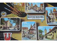Καρτ ποστάλ: Rothenburg ob der Tauber - εθνική ομάδα