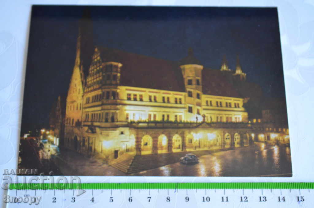 Postcard: Rothenburg ob der Tauber - City Hall with price 2.00 BGN | € 1.02 Postcard: Rothenburg ob der Tauber - City Hall with price 2.00 BGN | € 1.02