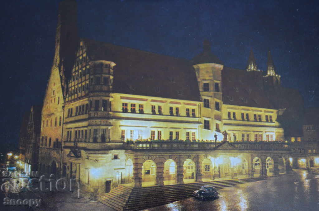 Postcard: Rothenburg ob der Tauber - City Hall