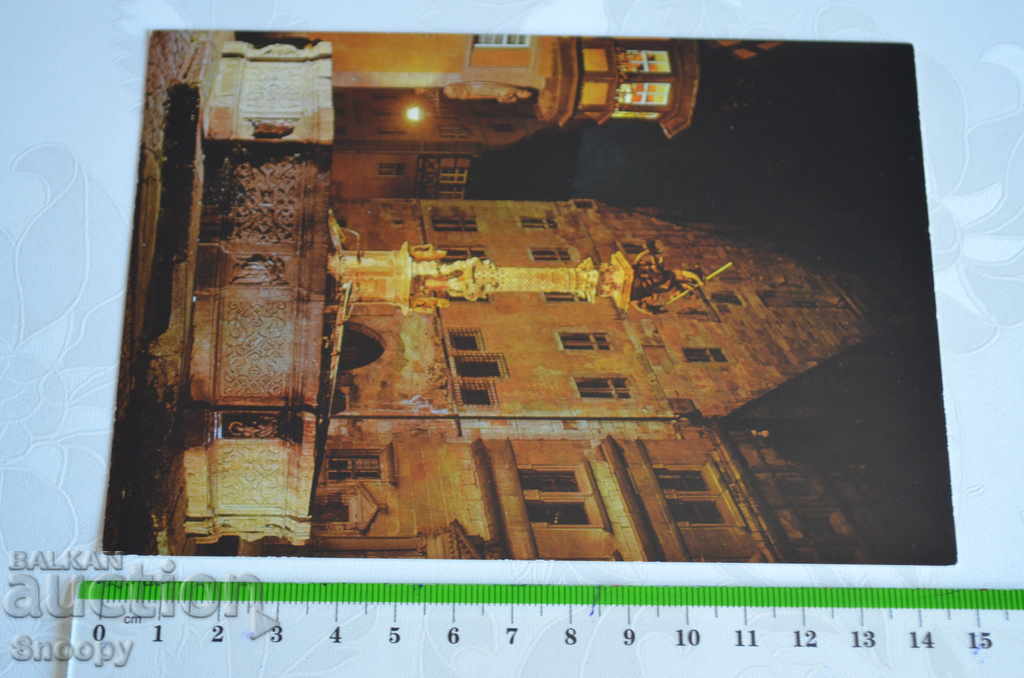 Postcard: Rothenburg ob der Tauber - St. George's Fountain with price 1.00 BGN | € 0.51 Postcard: Rothenburg ob der Tauber - St. George's Fountain with price 1.00 BGN | € 0.51