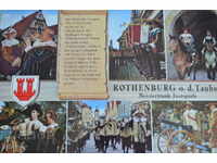 Καρτ ποστάλ: Rothenburg ob der Tauber - γιορτές