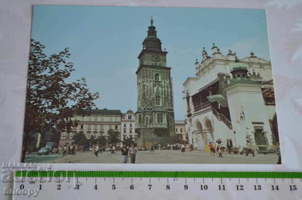 Postcard: Krakow - Main Market (2) with price 2.00 BGN | € 1.02 Postcard: Krakow - Main Market (2) with price 2.00 BGN | € 1.02