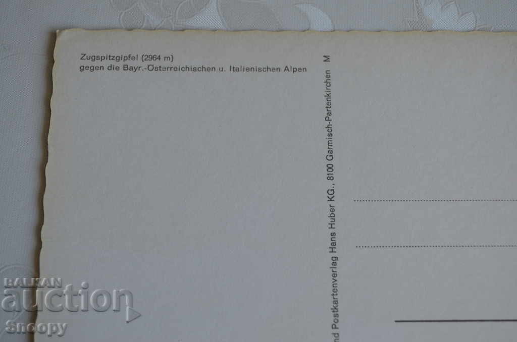 Delivery of Postcard: Alps - Switzerland and Italy Delivery of Postcard: Alps - Switzerland and Italy