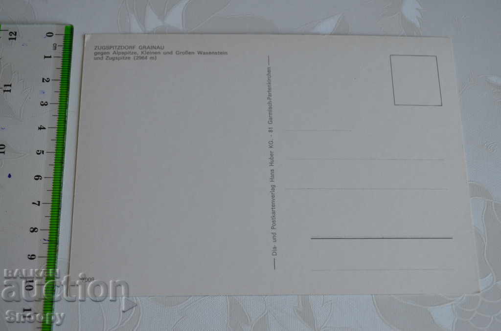 Auction  Postcard: Alps - Switzerland The village of Greinau