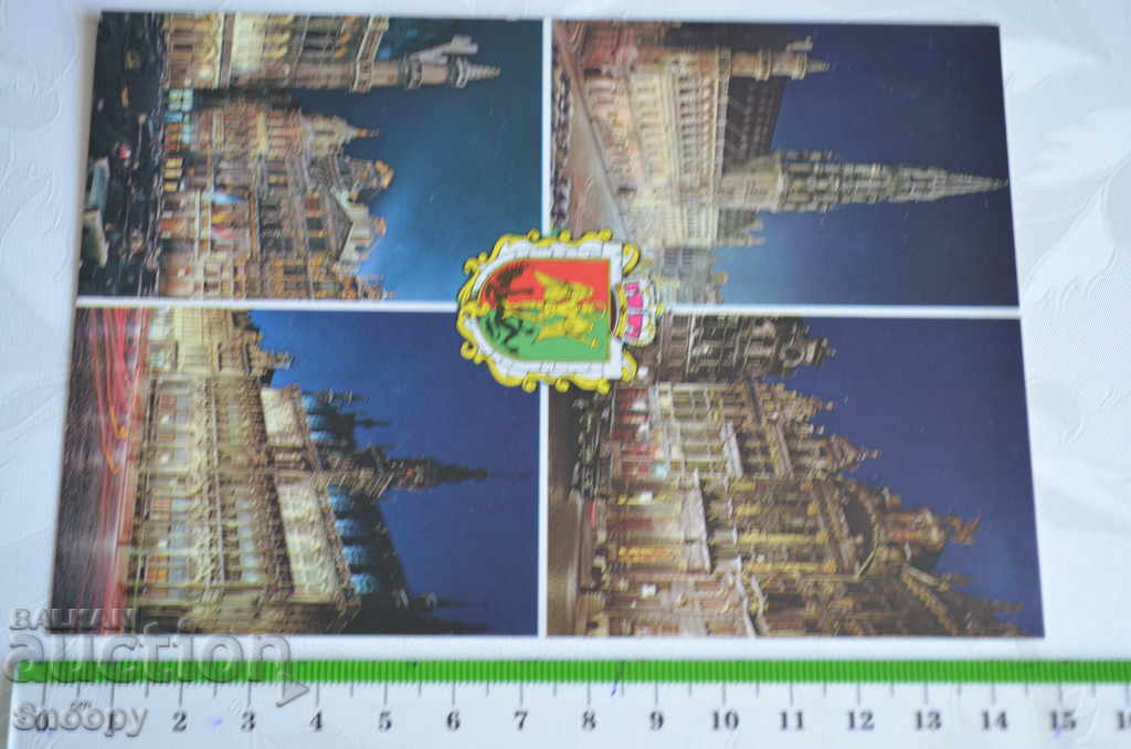Postcard: Brussels - night team with price 2.00 BGN | € 1.02 Postcard: Brussels - night team with price 2.00 BGN | € 1.02