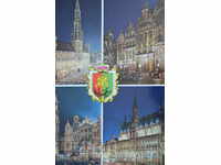 Postcard: Brussels - night team