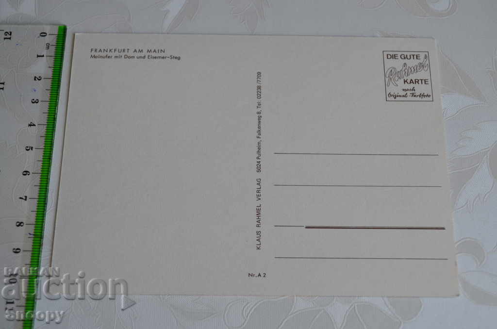 Auction Postcard: IAA - Frankfurt am Main Auction Postcard: IAA - Frankfurt am Main