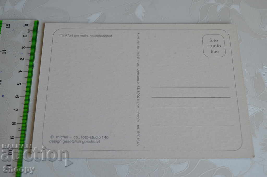 Auction  Postcard: Frankfurt am Main - Hauptbahnhof