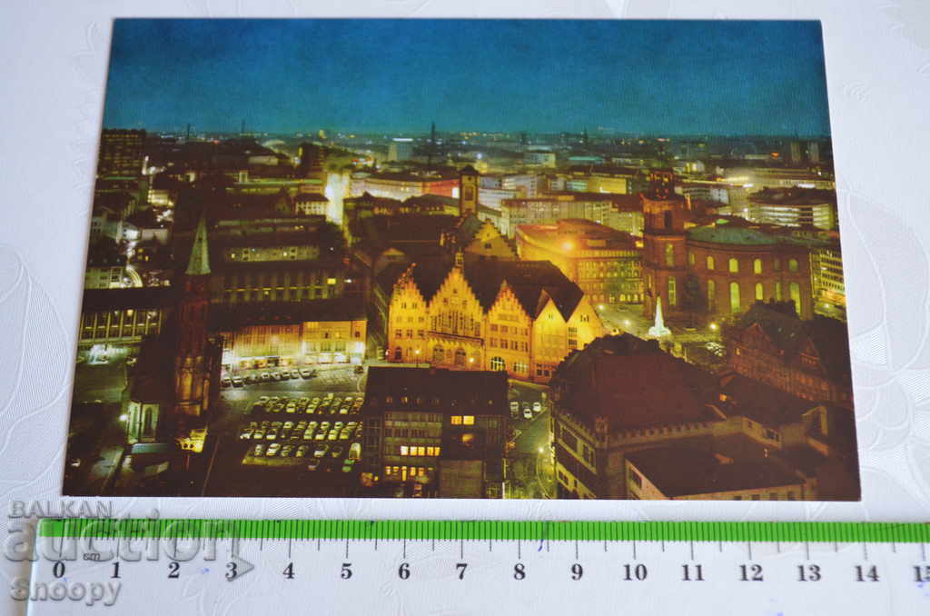 Postcard: Frankfurt am Main - Roemer with price 2.00 BGN | € 1.02 Postcard: Frankfurt am Main - Roemer with price 2.00 BGN | € 1.02