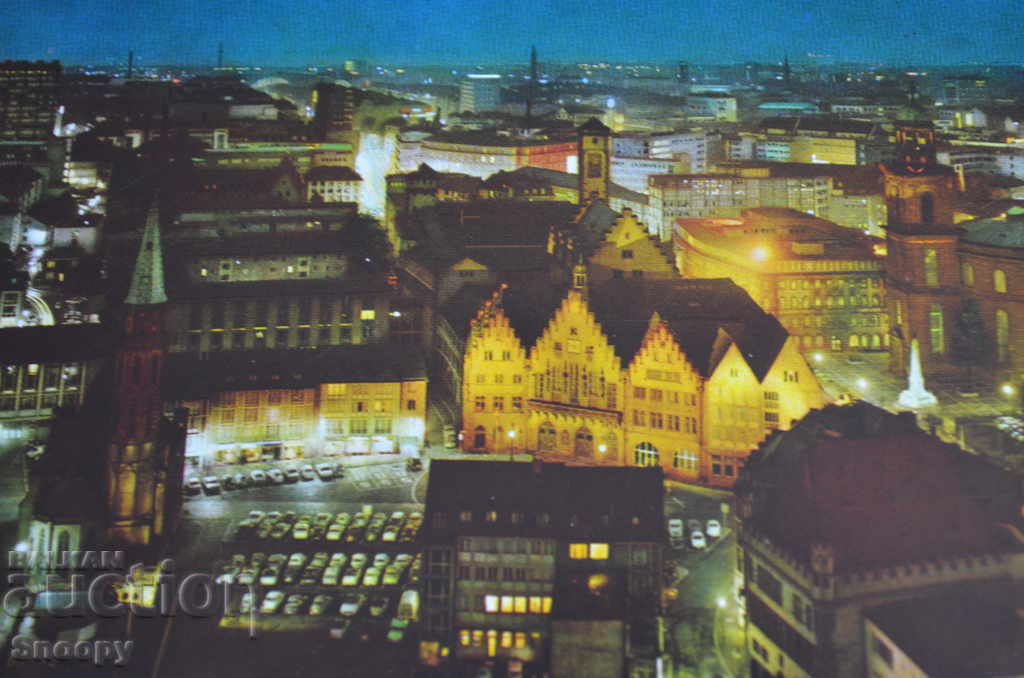 Carte poștală: Frankfurt pe Main - Roemer