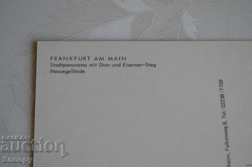 Delivery of Postcard: IAA - Frankfurt am Main Delivery of Postcard: IAA - Frankfurt am Main
