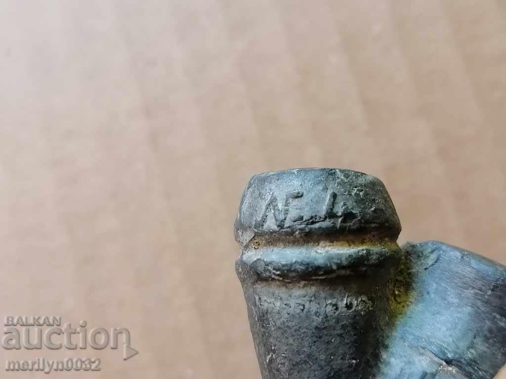 Ancient ceramic opium chibuke pipe 19th century - 5 Ancient ceramic opium chibuke pipe 19th century - 5