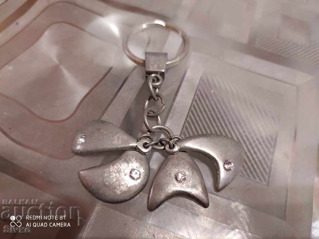 Breloc elemente metalice zirconii cu preț 0.99 BGN | € 0.51 Breloc elemente metalice zirconii cu preț 0.99 BGN | € 0.51