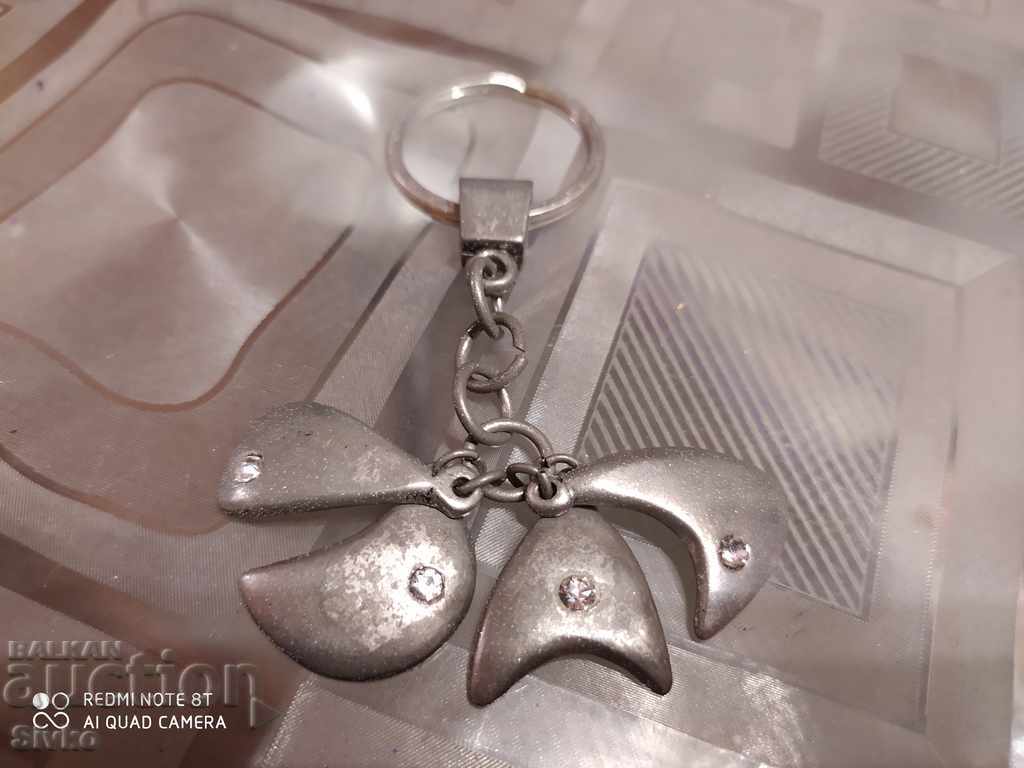 Licitație Breloc elemente metalice zirconii Licitație Breloc elemente metalice zirconii