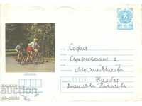 Пощенски плик - Малки колоездачи