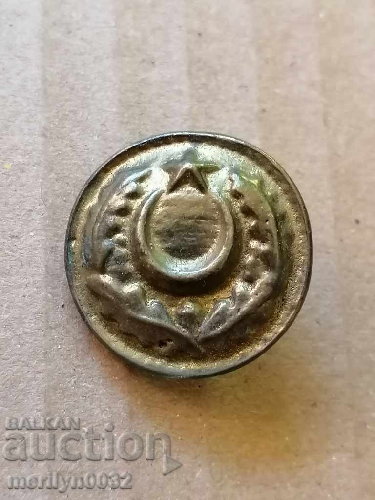 Officer button from Ottoman Imperial uniform