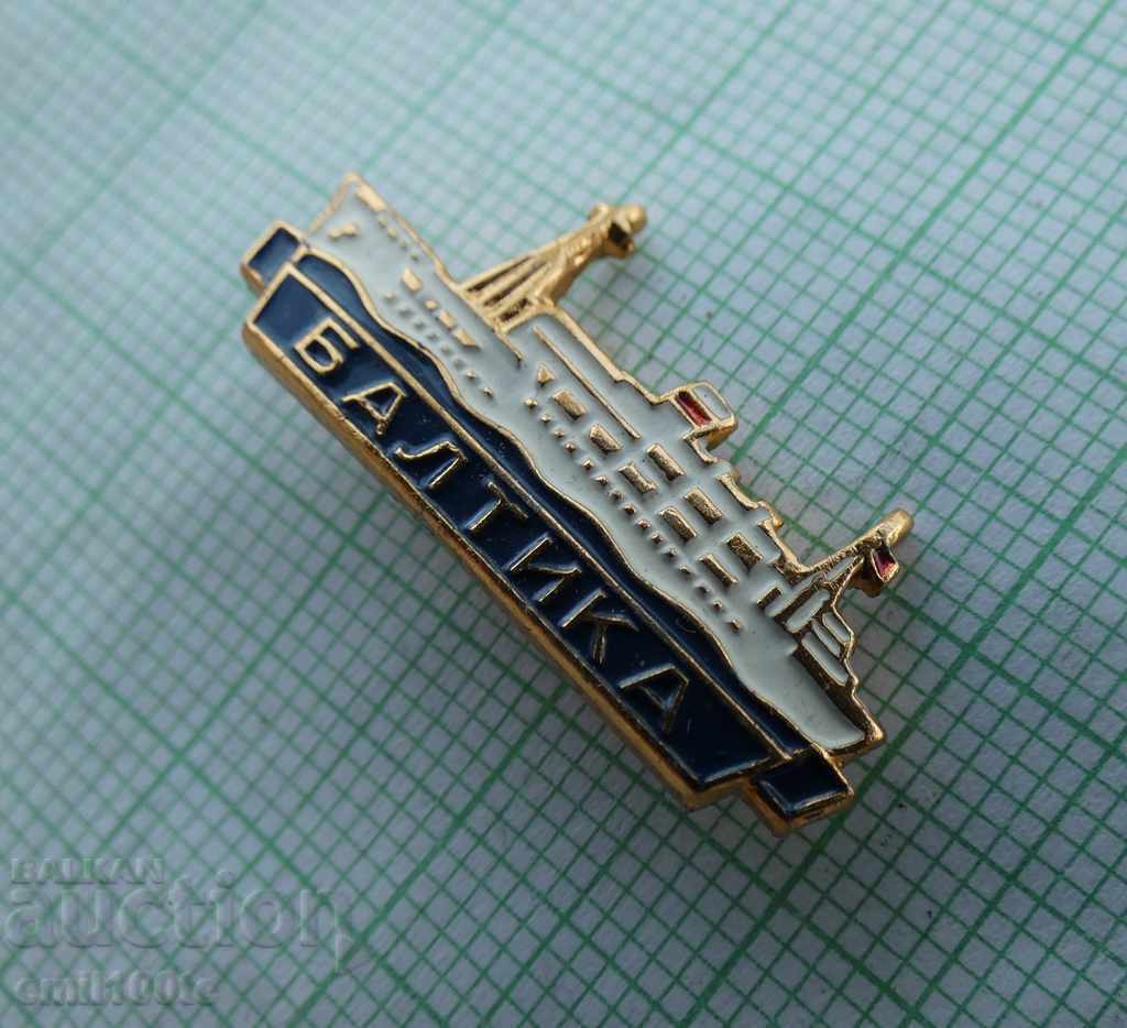 Badge - the ship Baltic USSR with price 1.00 BGN | € 0.51 Badge - the ship Baltic USSR with price 1.00 BGN | € 0.51
