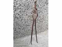 Стар дилаф, маша, ковано желязо за пещник