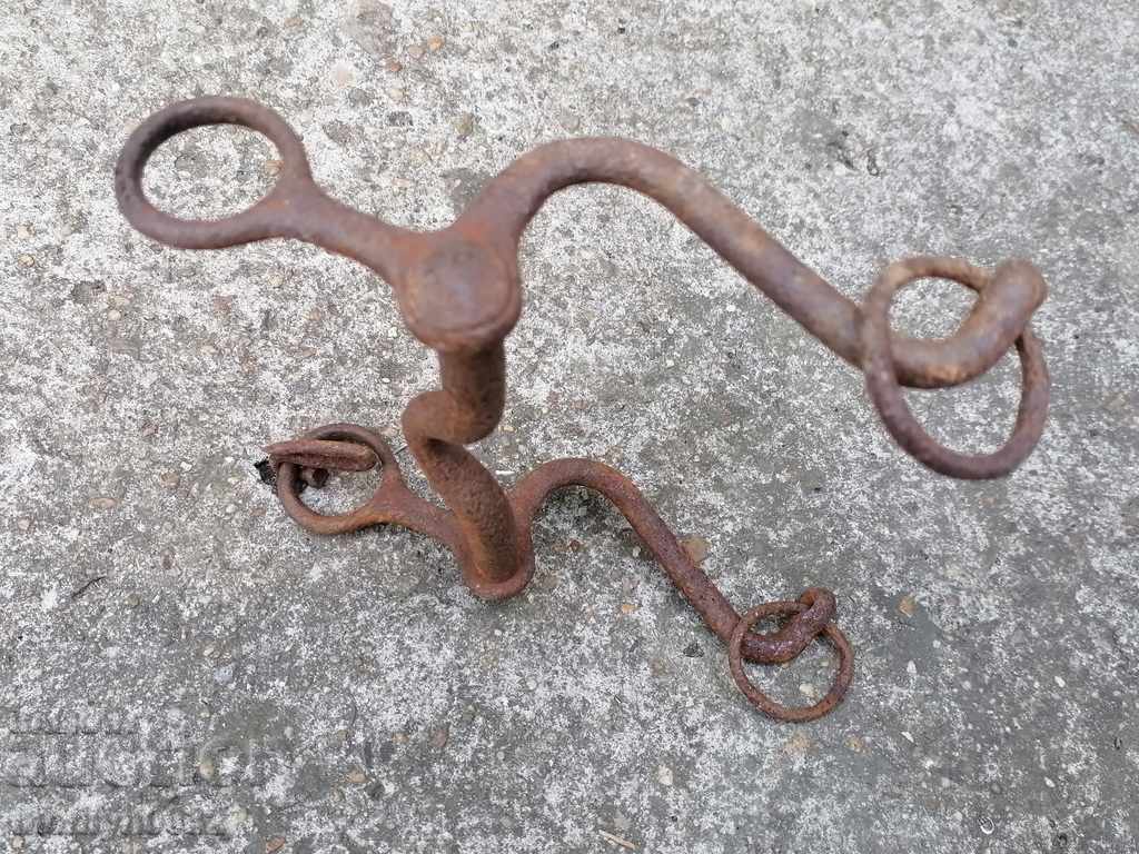 Antique reins, wrought iron reins - 5 Antique reins, wrought iron reins - 5