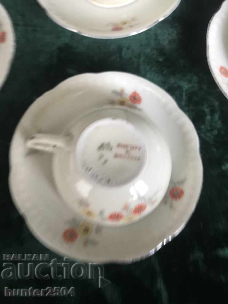 Auction Cups and jug old bone china Auction Cups and jug old bone china