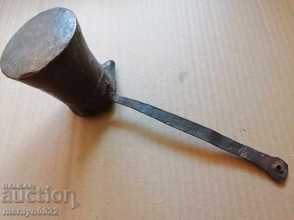 Old tinned copper cezve, coffee pot, copper, copper vessel - 7 Old tinned copper cezve, coffee pot, copper, copper vessel - 7