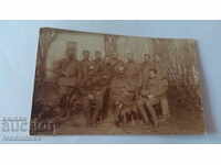 Foto Grup de ofițeri Primul Război Mondial